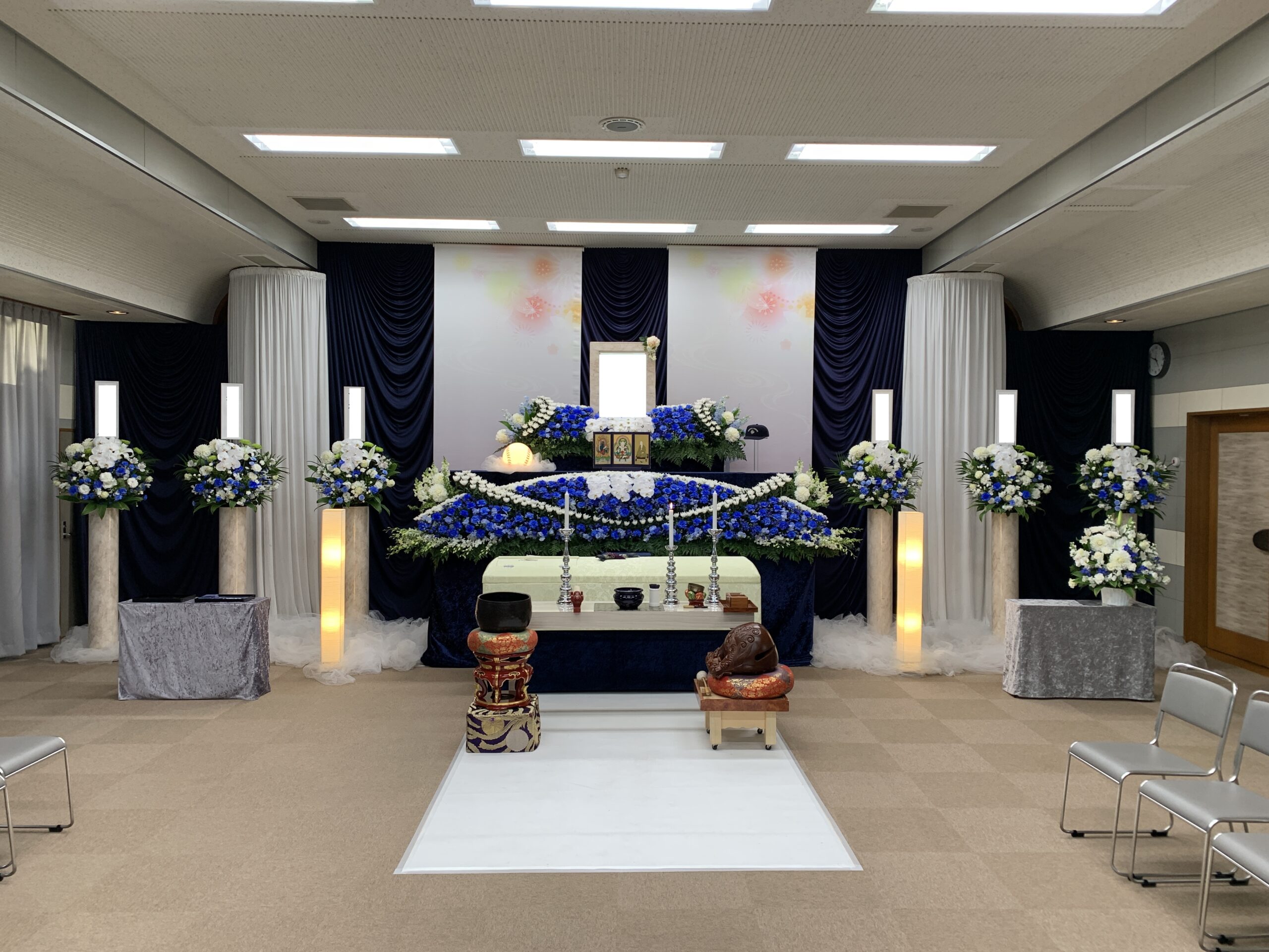 常楽院ホールで1日葬(板橋区)家族葬86プラン 東京セレモニー